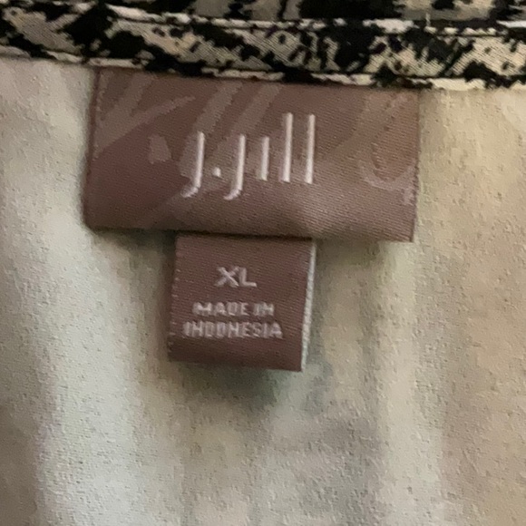 J Jill Women’s Sleeveless Front Pleated Lightweight Summer Dress Size X-Large - Picture 4 of 16